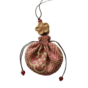 迷你空袋小香囊球手机挂坠挂件收纳荷包福袋吊坠香包新中式随身