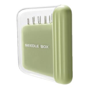 磁吸针盒手工针缝补工具家用学生宿舍多功能便携式针线盒手缝针盒