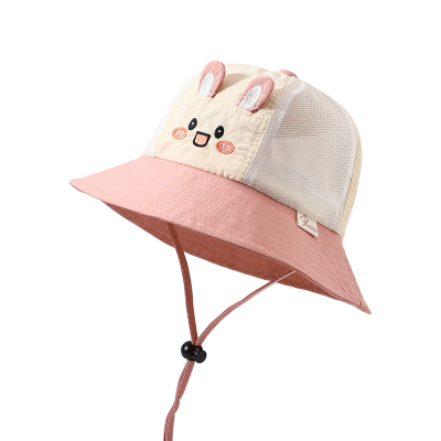 可爱儿童夏季薄款透气渔夫帽