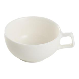 WPM惠家陶瓷对流压纹咖啡杯意式咖啡拿铁杯专业拉花杯240ml