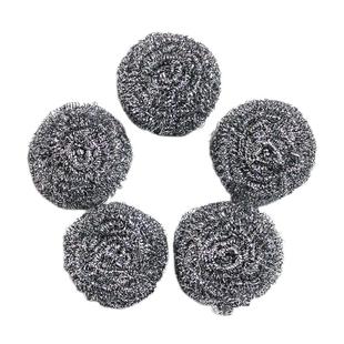 钢丝球不掉丝商用手柄刚丝球不锈钢厨房洗碗铁丝球刷锅清洁球家用