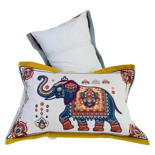 绑带老式纯棉纱布枕巾可固定一对装新款全棉防滑不脱落全棉枕头巾