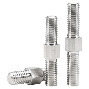 304不锈钢双头螺栓正反牙螺丝双头螺杆螺柱牙棒丝杆M4M5M6M8-M16