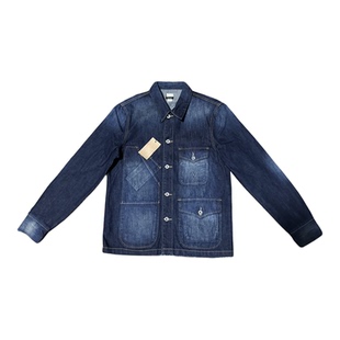 KAPITAL JIN山彦津田&RRL双R赤耳丹宁水洗工装牛仔夹克男外套