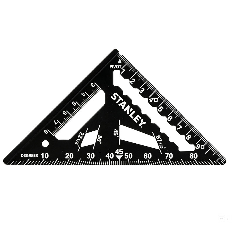 STANLEY史丹利铝合金三角尺工具
