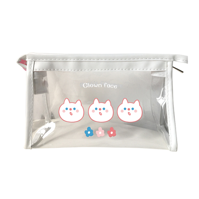 透明铅笔盒收纳文具盒超值大容量