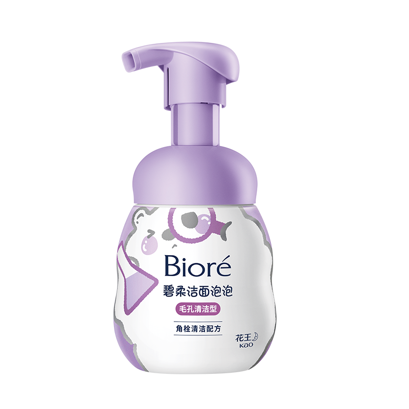 清洁毛孔绵密泡沫Biore/碧柔