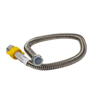 联塑304不锈钢金属软管热水器冷热进出水连接家用高压4分波纹管