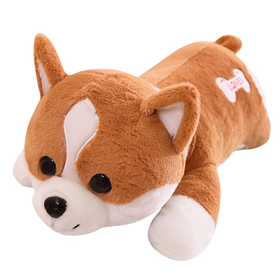 柯基公仔柯基犬卡通宠物玩具玩伴