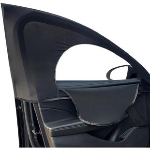 汽车车窗防蚊网SUV轿车前后排侧窗玻璃车上用防虫柳絮车载纱窗帘