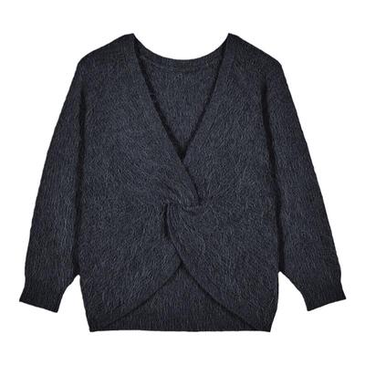 ba&sh糖果色露背毛衣针织衫