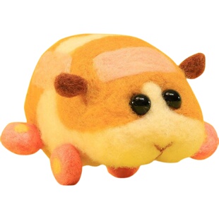 羊毛毡 戳戳乐 pulpul 天竺鼠车车 仓鼠 手工diy材料包 周边 可爱