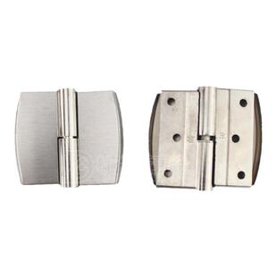 公共卫生间隔断配件 304不锈钢加厚自闭门合页厕所门 平叠门铰链