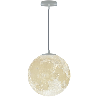 月球灯月亮星空卧室过道走廊床头店铺商用地球吧台星球餐厅吊灯