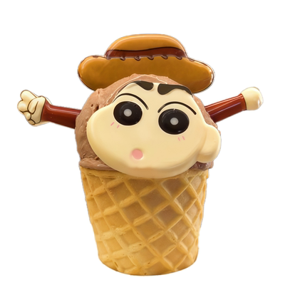冰淇淋巧克力卡通插件装饰成品