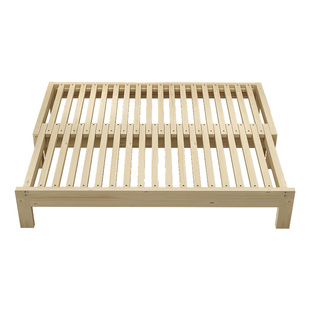 环保实木沙发床伸缩床抽拉床小户型客厅榻榻米简易推拉折叠拼接床