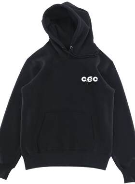 cec卫衣秋冬加绒ins宽松纯色慵懒