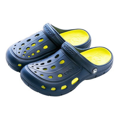 酷趣洞洞鞋男女包头凉拖鞋沙滩鞋