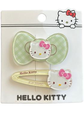 小清新鸭嘴发夹正版Hellokitty