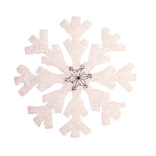 雪花舞蹈表演道具泡沫立体仿真店铺橱窗挂件跳舞用品圣诞节装饰