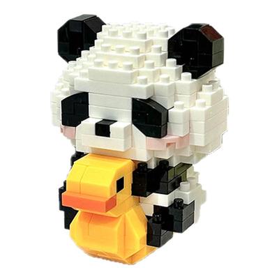 BrosBlock熊猫积木拼装玩具礼物