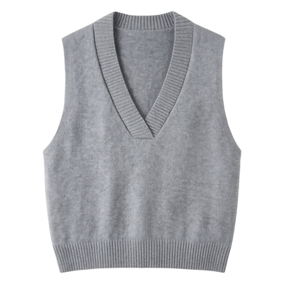 马甲女士背心外套春秋针织毛衣