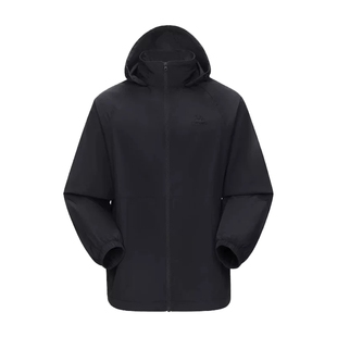 骆驼户外防晒衣2026春夏新款防风透气男款连帽夹克防泼水运动外套