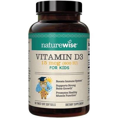 Naturewise低敏600iu维生素D3