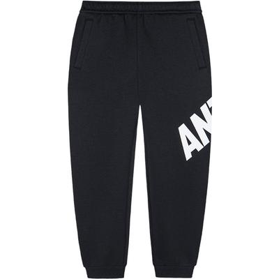 安踏童装男童加绒运动长裤