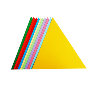 等边等腰直角钝角等腰三角形平行四边形彩色卡纸 公开课教学教具200g幼儿认知图形