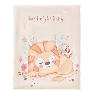 贝肽斯婴儿被套纯棉a类宝宝豆豆绒被罩儿童120*150四季幼儿园