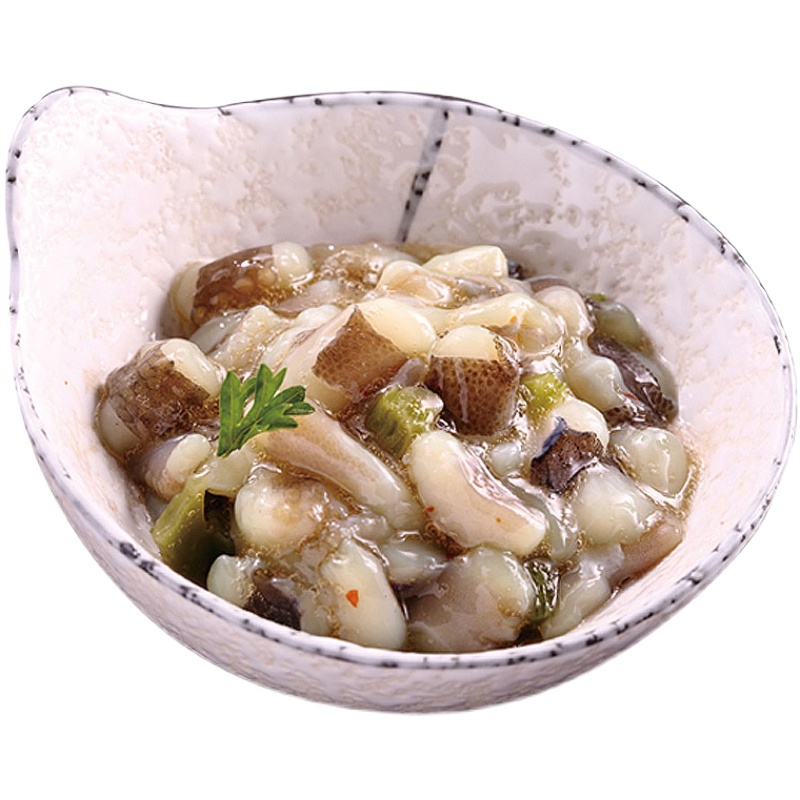 芥末章鱼螺肉麻辣蛤蜊海藻沙拉组合正宗日料佐餐寿司刺身料理即食