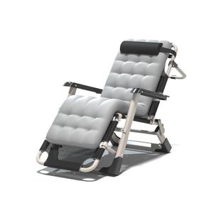 折叠床躺椅办公室午睡午休家用便携休闲阳台宿舍懒人靠背沙滩椅子