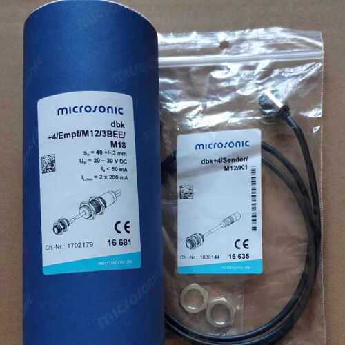 议价microsonic超声波传感器dbk4/empf/M12/3BEE/M18全新原装正品
