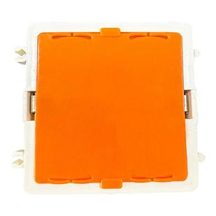 86型线盒保护盖底盒盖板免螺丝70mm卡扣盖板插座暗盒遮丑盖板