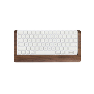 黑胡桃木质苹果键盘手托3二代Mac配件妙控键盘支架底座护腕垫掌托