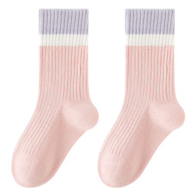 caramella儿童袜子秋冬女童纯棉袜中大童中筒袜小女孩百搭ins潮袜