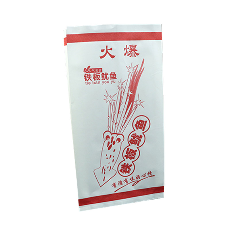 铁板鸭肠一次性鱿鱼防油纸袋