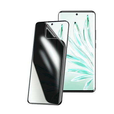 适用荣耀系列曲面防窥膜秒解锁