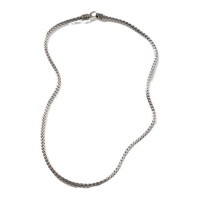 JH潮流手工纯银手链素链简约原创