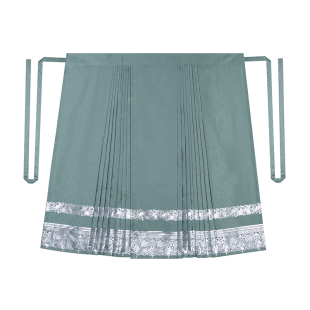 织造司原创明制汉服[吉桃福鲤]国风马面裙女夏季混搭山河映画上衣