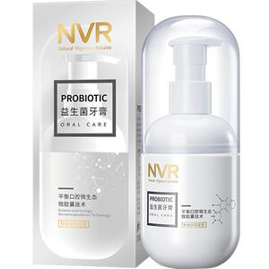 NVR上扬益生菌美白牙膏