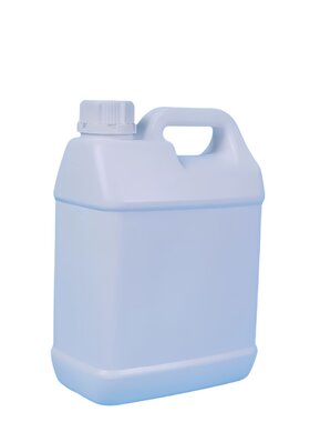 2.5升塑料桶5斤装胶瓶带盖扁方壶