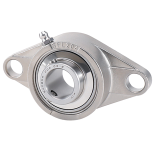 KIF进口304不锈钢204外球面205带座轴承SUCFL206 207 208 209 210