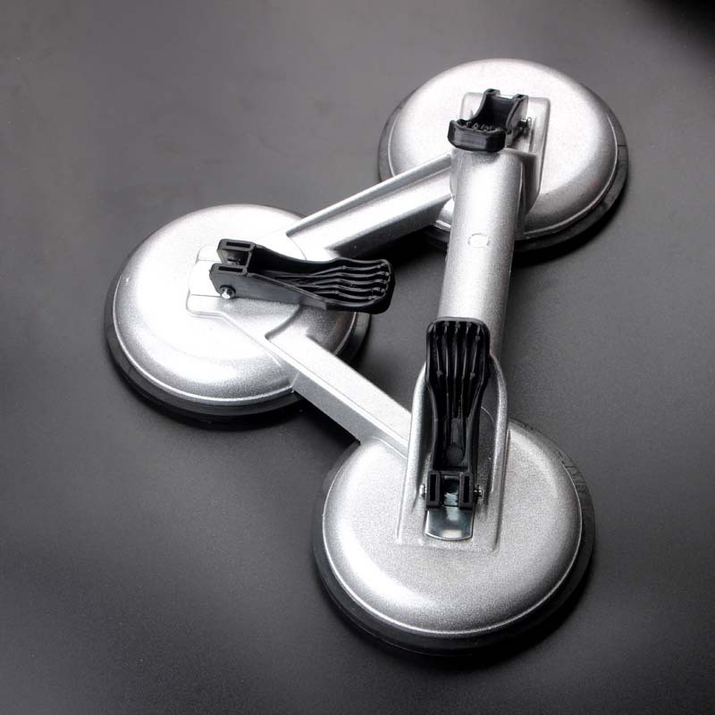 玻璃吸盘 强力真空三爪金属大吸盘瓷砖重型吸提器 贴地板砖固定器