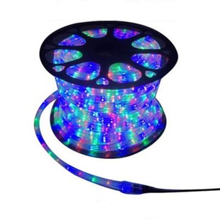 led彩带七彩变色跑马流水彩色灯带KTV室内户外防水广告牌灯条光带