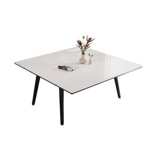 帕沙曼全托岩板餐桌椅2026新款可伸缩现代简约大小户型八仙桌饭桌