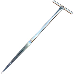 新款四棱冰镩子锻打冰钏子可拆卸冰川冬钓大号冰钏子钓鱼破冰凿冰