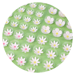 翻糖小花蛋糕装饰摆件小雏菊网红巧克力花朵烘焙甜品提拉米苏插件