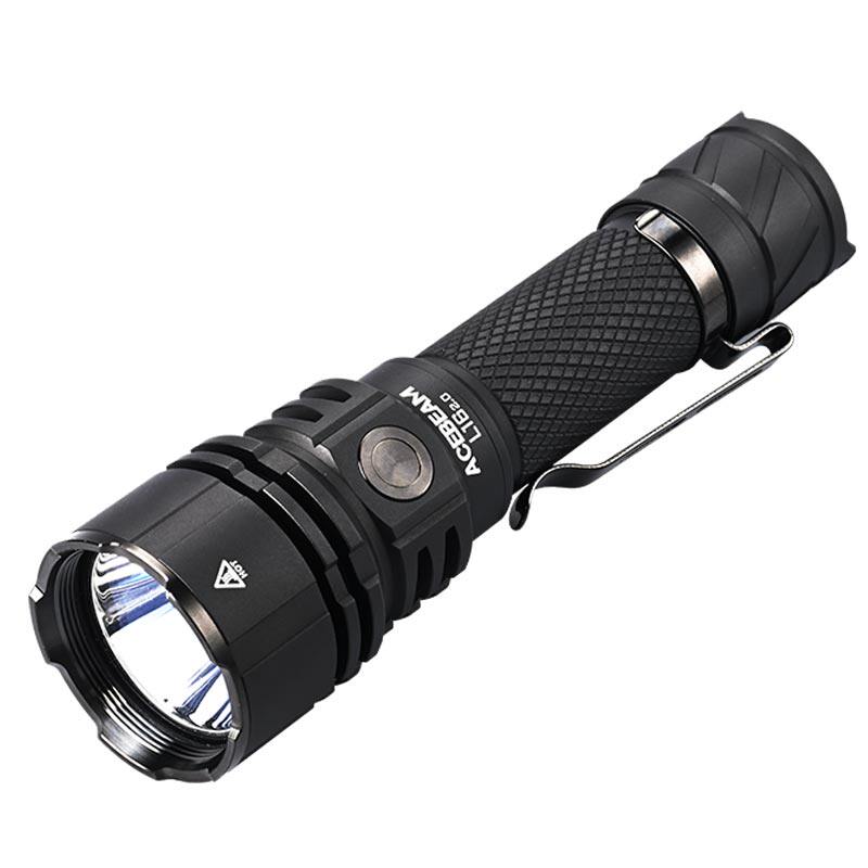 ACEBEAM L16 2.0战术手电筒强光充电LED大容量登山户外超亮远射